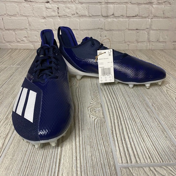Adidas Adizero Scorch Football Cleats Men’s 10.5 Blue FX4250 New main image 8